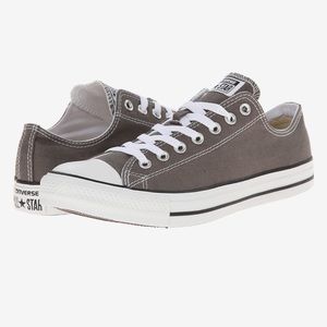 Converse Chuck Taylor All Star Low-top Sneakers Gray Size 8